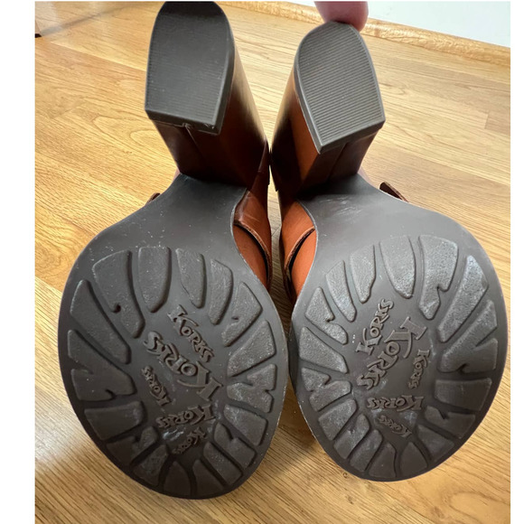 Kork-Ease Brown Leather Ankle Booties - Picture 7 of 9